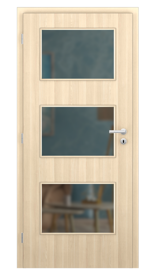 Styl / Styl 15 / CPL SOLO 3D - dub bielený / Planibel sivá