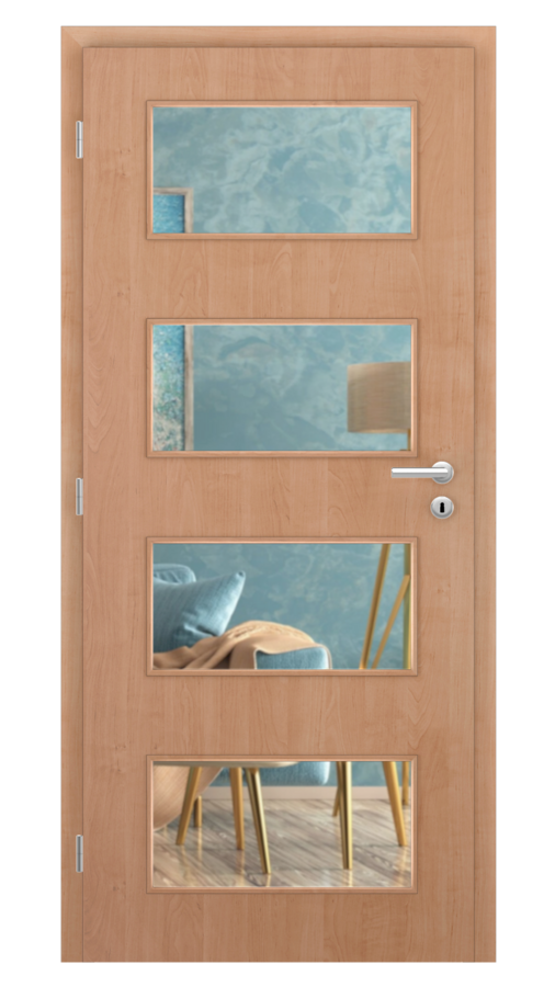 Styl / Styl 17 / FÓLIA - jelša / Číre sklo