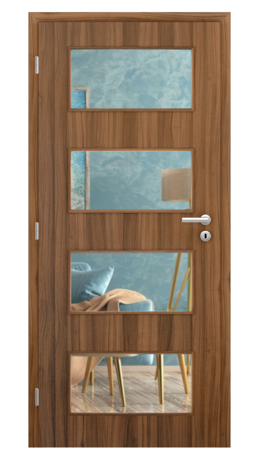 Styl / Styl 17 / FÓLIA - orech / Číre sklo