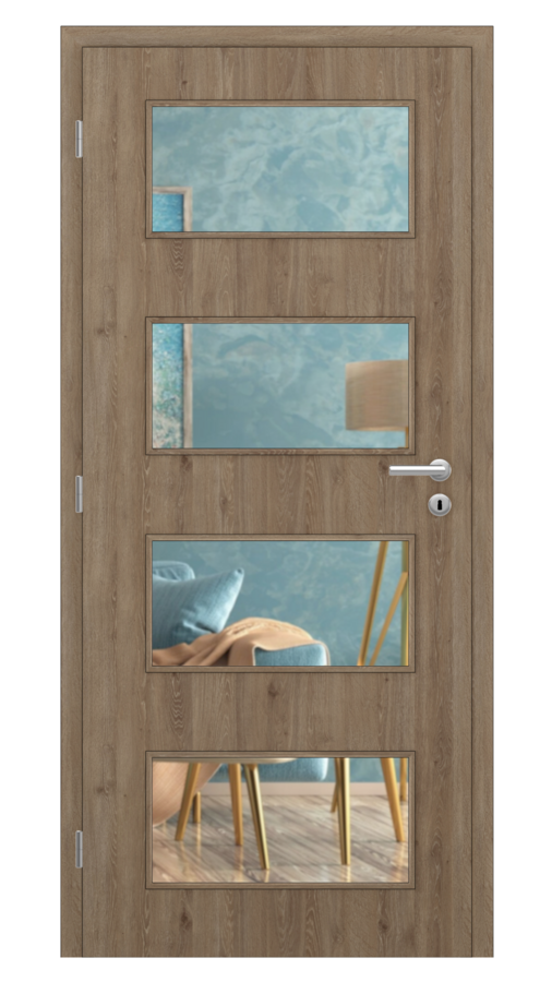 Styl / Styl 17 / CPL - gaštan horský / Číre sklo