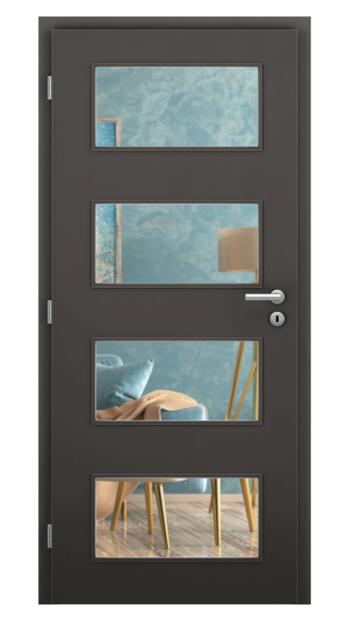 Styl / Styl 17 / CPL - antracit / Číre sklo