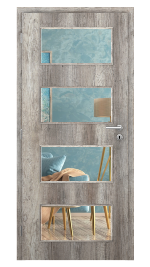 Styl / Styl 17 / SOLO STRUKTUR - dub canyon / Číre sklo