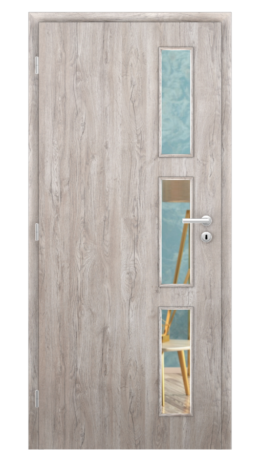 Styl / Styl 21 / SOLO STRUKTUR - dub alpský / Číre sklo