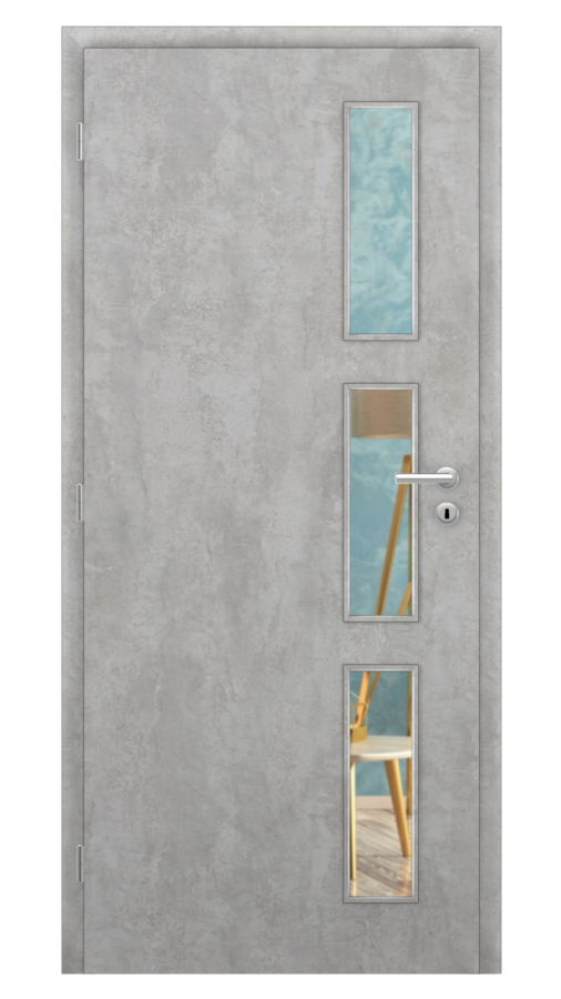 Styl / Styl 21 / SOLO STRUKTUR - beton / Číre sklo