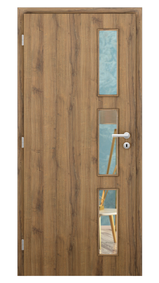 Styl / Styl 21 / CPL SOLO 3D - dub sherman / Číre sklo