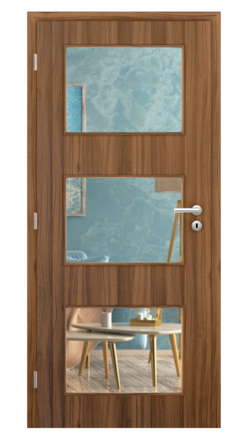 Styl / Styl 31 / FÓLIA - orech / Číre sklo