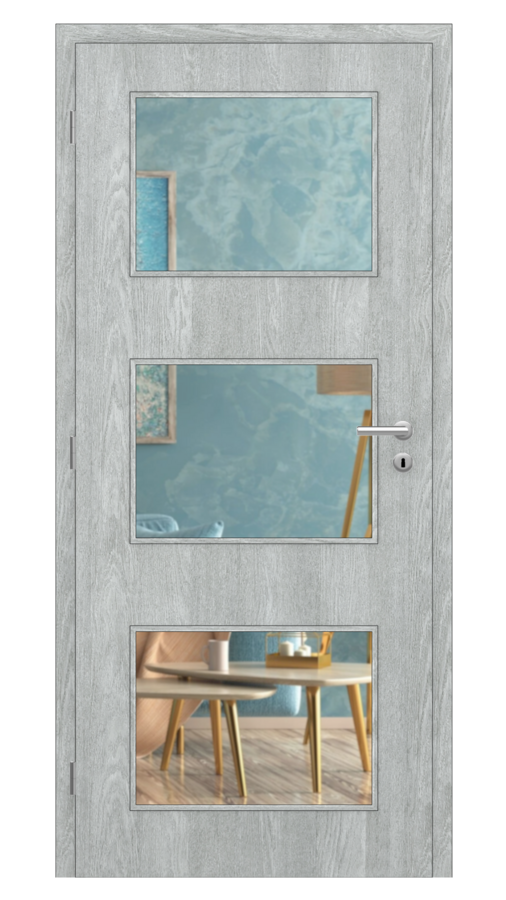 Styl / Styl 31 / FÓLIA - earl grey / Číre sklo