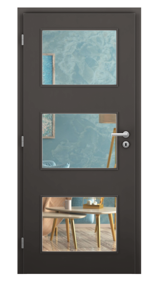 Styl / Styl 31 / CPL - antracit / Číre sklo