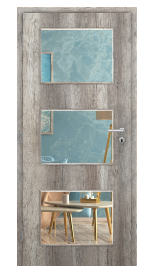 Styl / Styl 31 / SOLO STRUKTUR - dub canyon / Číre sklo