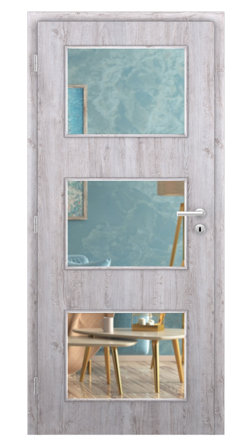 Styl / Styl 31 / SOLO STRUKTUR - dub western / Číre sklo