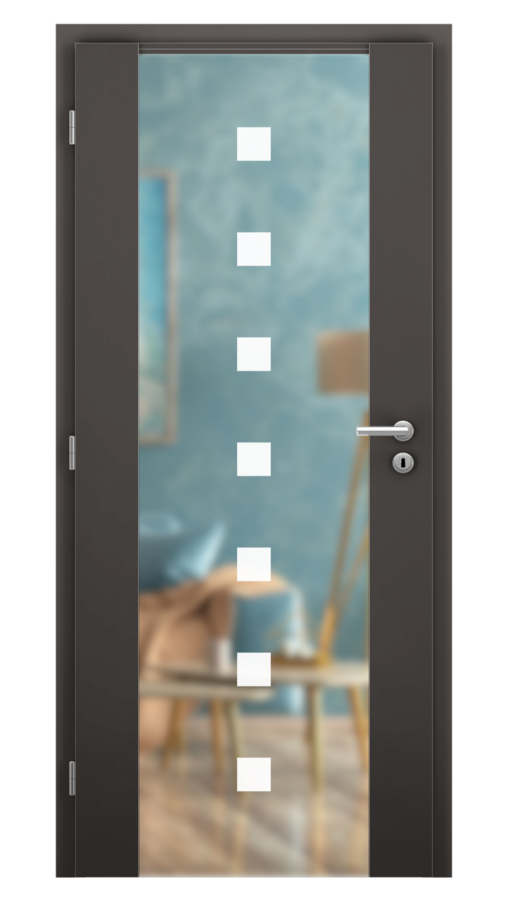 SONET / Sonet 1 / CPL - antracit / Float pieskovaný vzor I