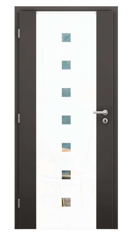 SONET / Sonet 1 / CPL - antracit / Float pieskovaný vzor II