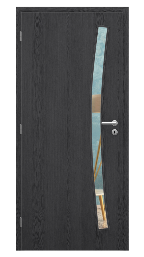 Gabreta / Gabreta 1 / SOLO STRUKTUR - dub dark grey / Číre sklo