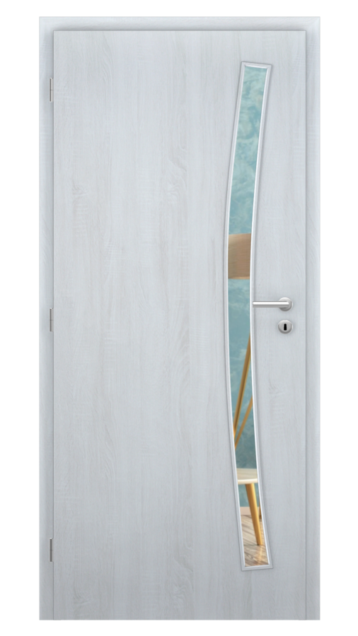 Gabreta / Gabreta 1 / SOLO STRUKTUR - andorra white  / Číre sklo