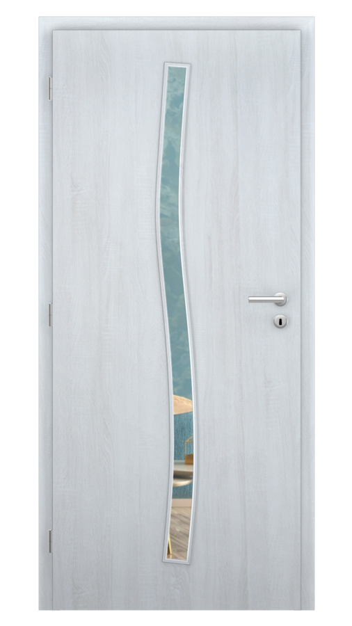 Gabreta / Gabreta 2 / SOLO STRUKTUR - andorra white  / Číre sklo