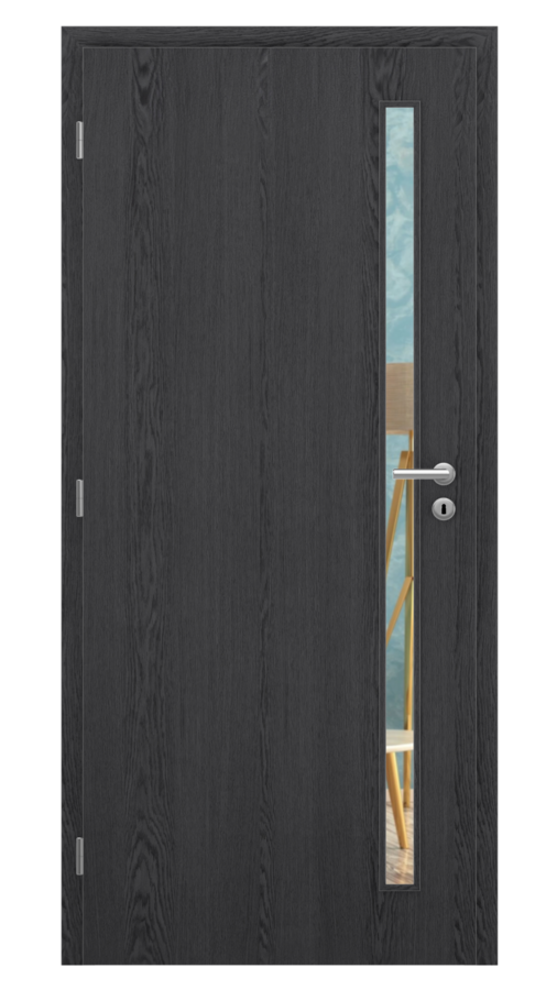 Gabreta / Gabreta 3 / SOLO STRUKTUR - dub dark grey / Číre sklo