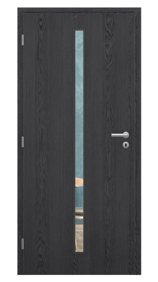 Gabreta / Gabreta 4 / SOLO STRUKTUR - dub dark grey / Číre sklo