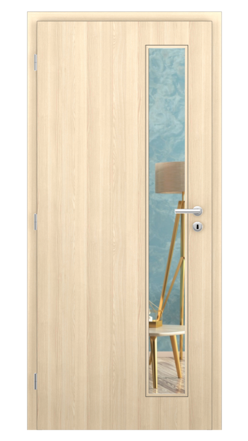 Sima / Sima 1 / CPL SOLO 3D - dub bielený / Číre sklo