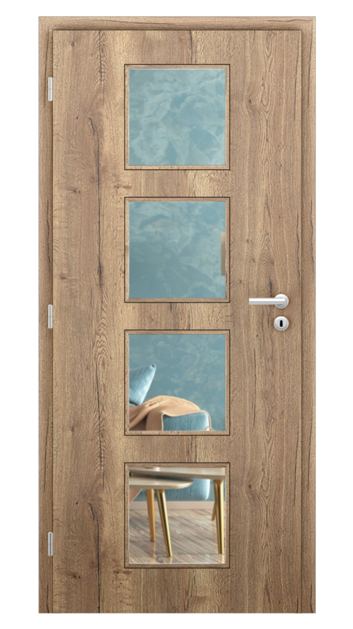 Sima / Sima 11 / CPL SOLO 3D - dub halifax / Číre sklo