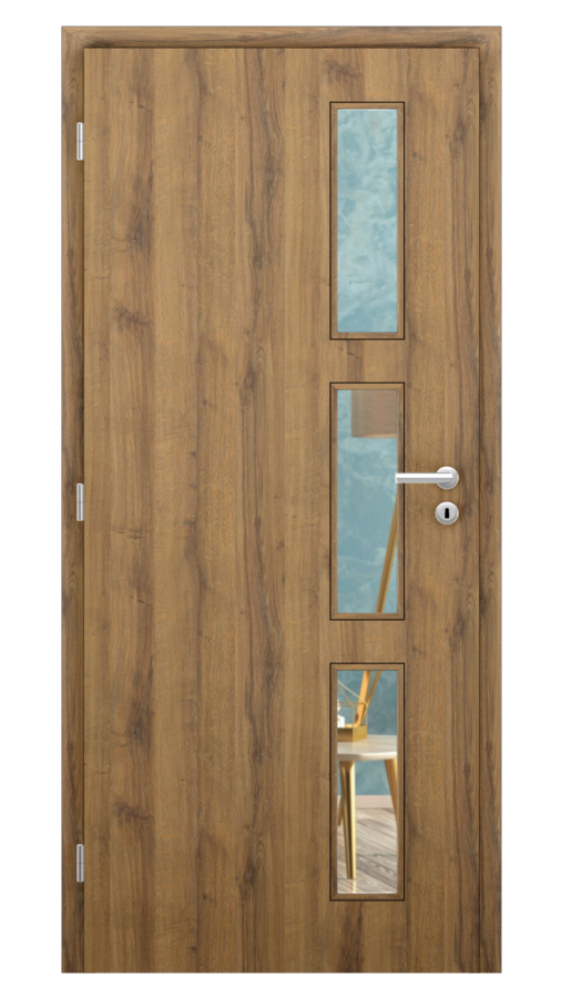 Sima / Sima 21 / CPL SOLO 3D - dub sherman / Číre sklo